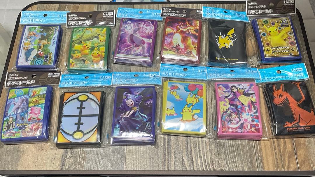 ポケモンカード　デッキシールド　12個