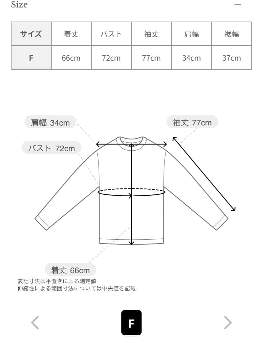 新品未使用 anuans シアーロングスリーブTシャツ BLACK