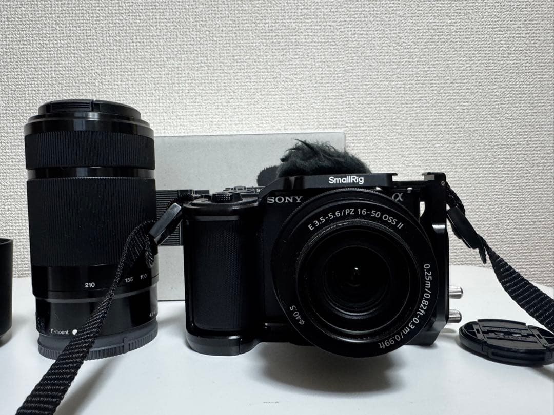 SONY ZV-E10Ⅱ ブラック　 ダブルズームレンズキット 本体 + 付属品