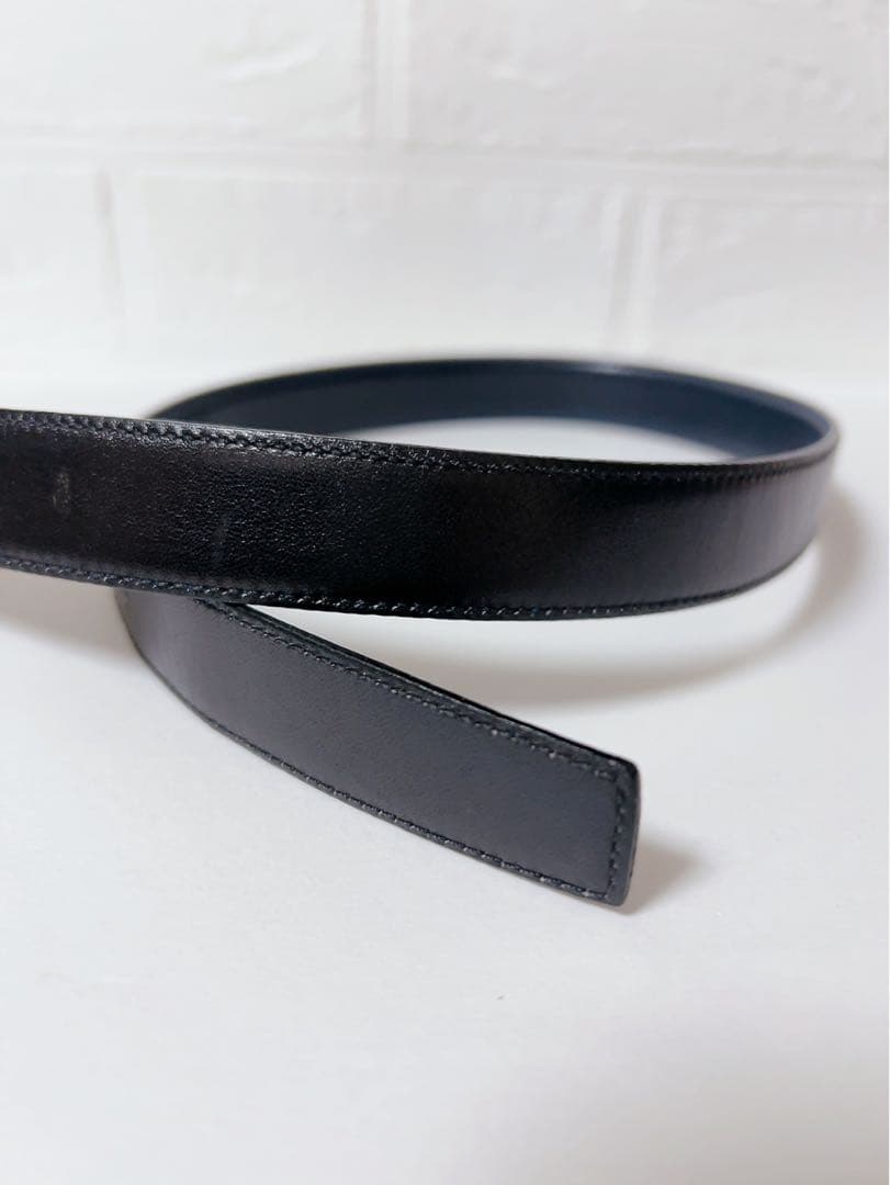 グッチ　GUCCI ベルト　ブラック　GGロゴ　バックル