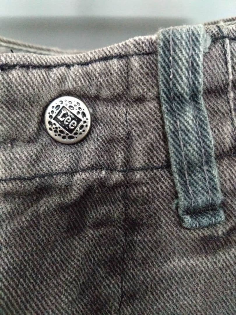 【希少】70s Lee フリスコ パンツ 墨黒 コットン100 vintage
