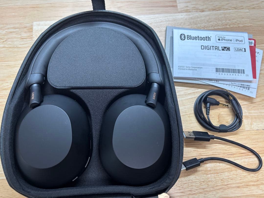 【美品】Sony WH-1000XM5 ブラック