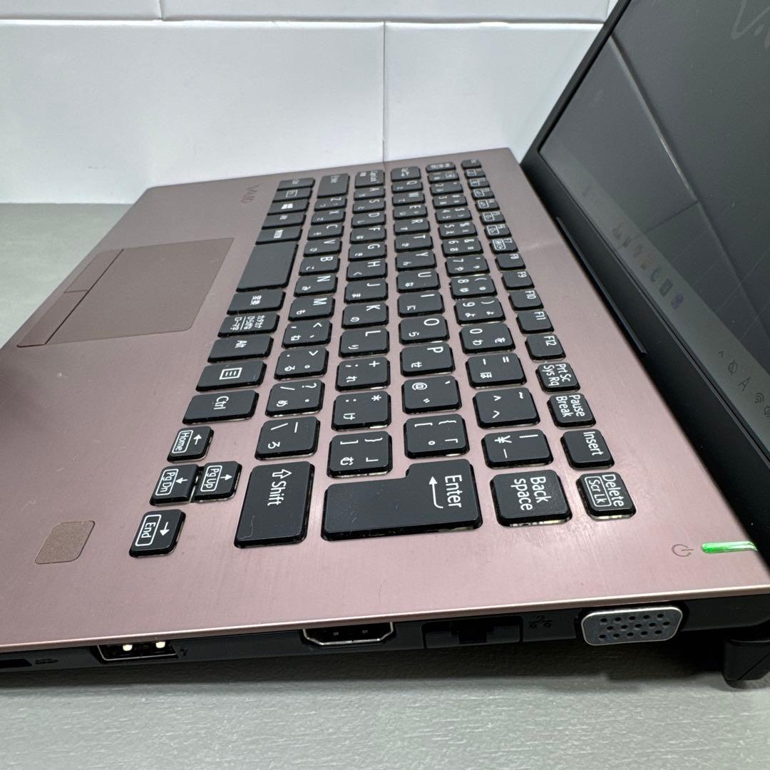 【限定】VaioS11ブラウン＆ブラック☘8世代i7メモリ16NVMe512