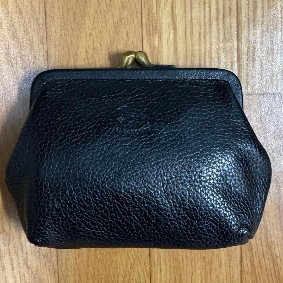 新品未使用正規品 IL BISONTE イルビゾンテ がま口ケース