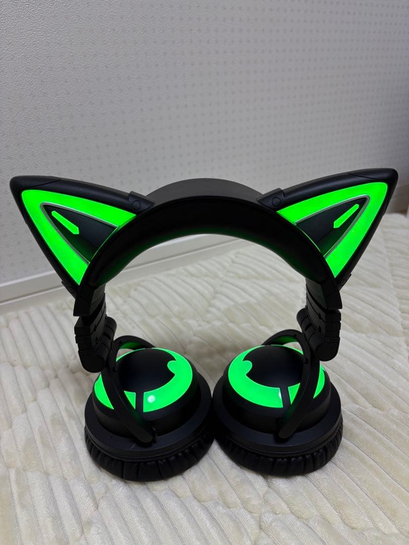 YOWU SELKIRK 猫耳ヘッドホン ブラック