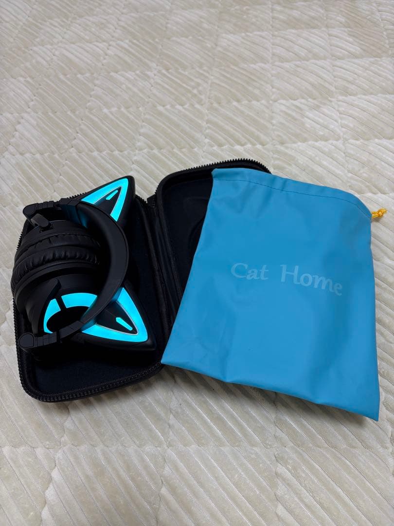 YOWU SELKIRK 猫耳ヘッドホン ブラック