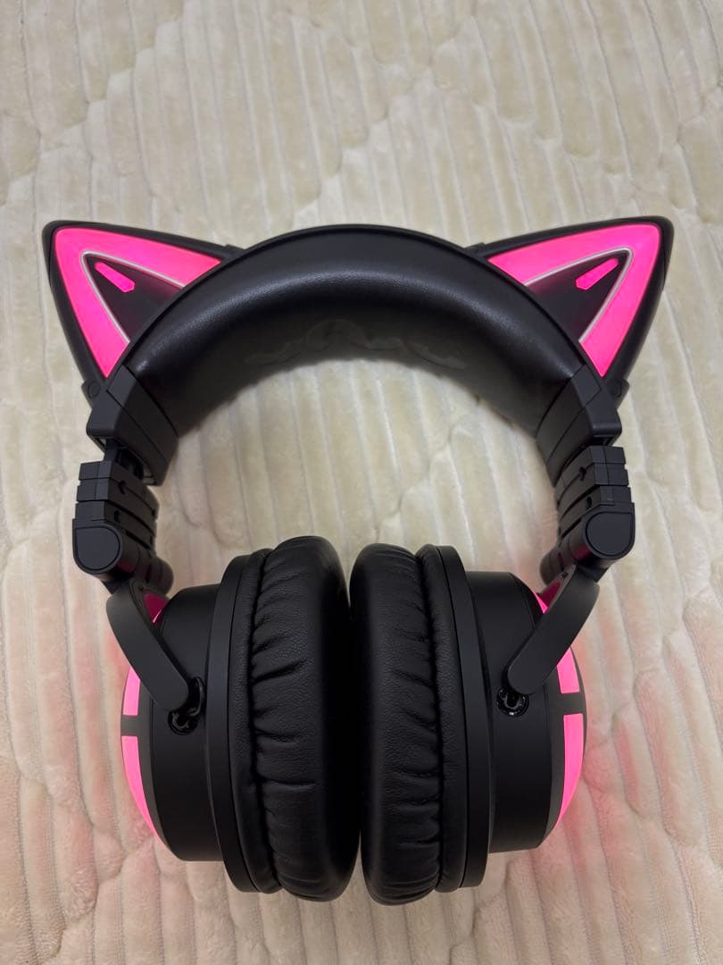 YOWU SELKIRK 猫耳ヘッドホン ブラック