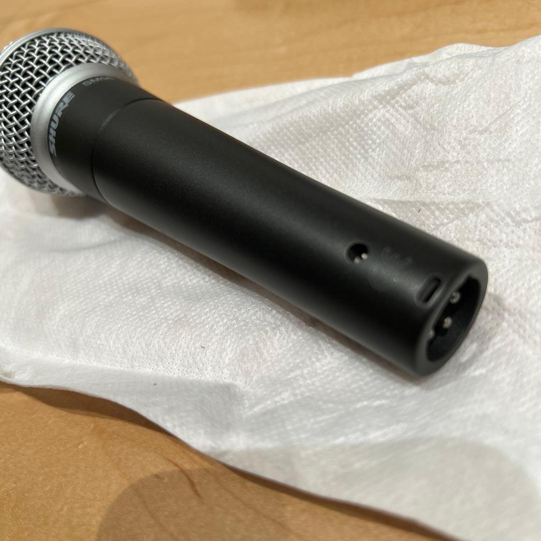 SHURE SM58 スイッチなしタイプ　マイク　シュア　箱あり