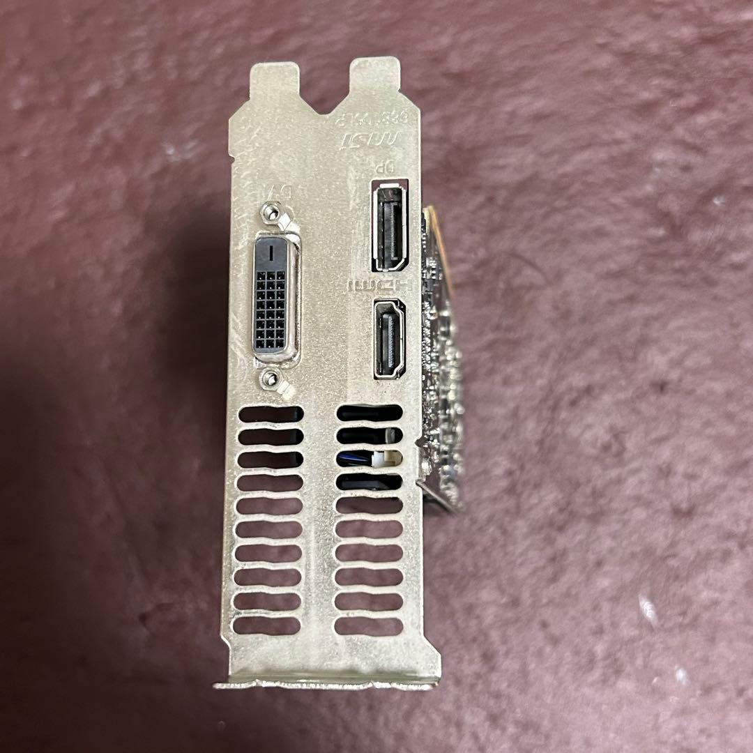 B*E様 MSI GTX1050Ti LPモデル 4GB グラボ 動作品