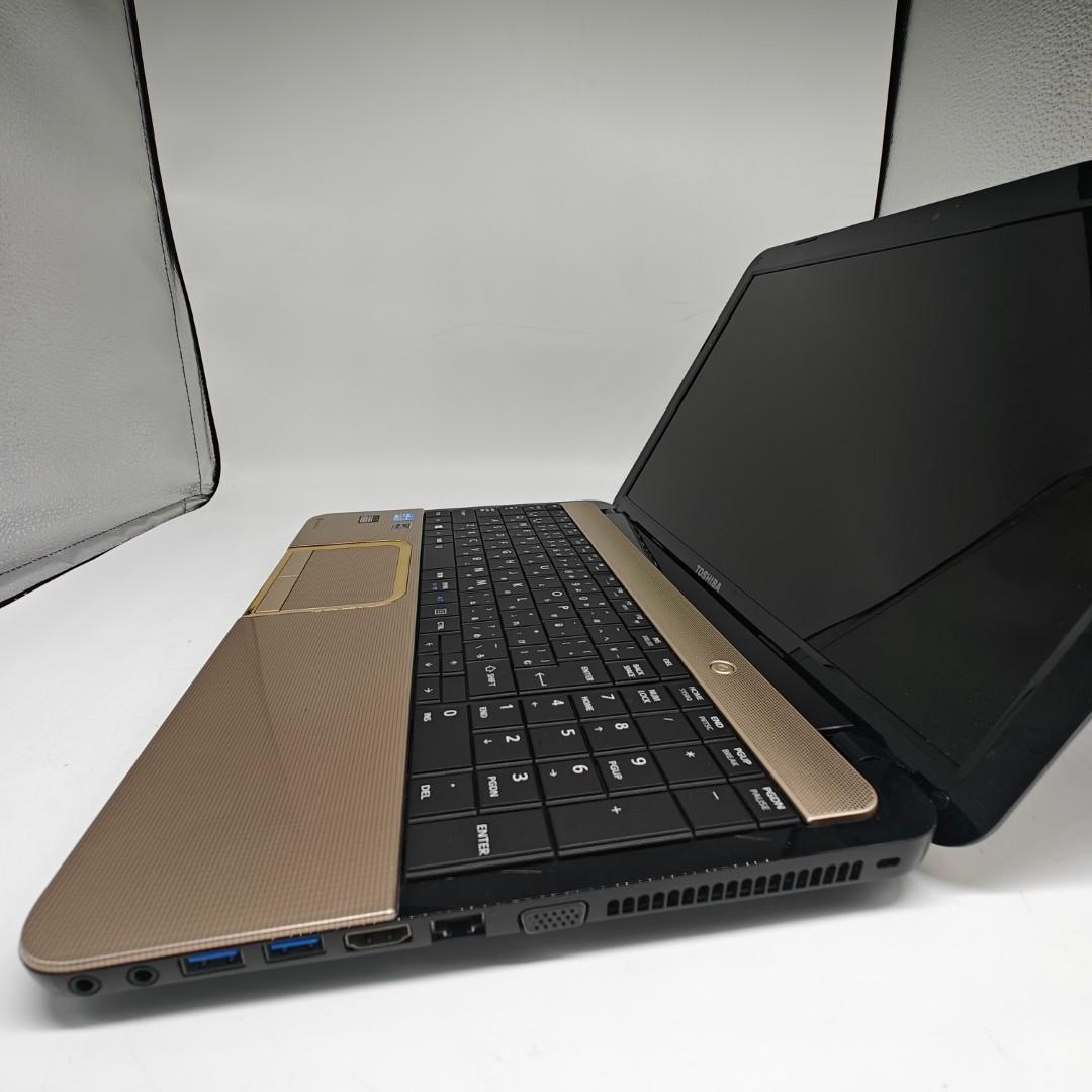 【東芝】T552 高性能i7 SSD512GB 16GB ゴールド ノートPC