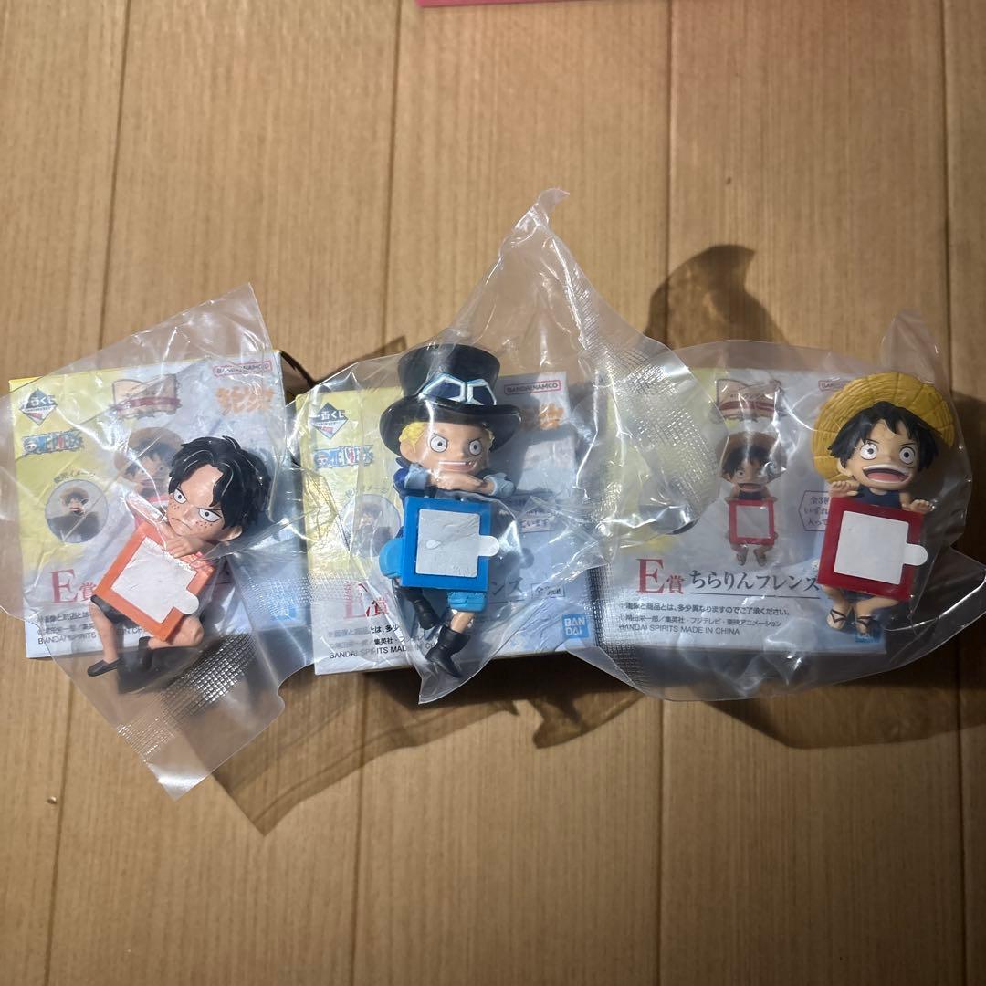 一番くじ　ワンピース　A賞B賞D賞E賞　セット　ギガントネーム