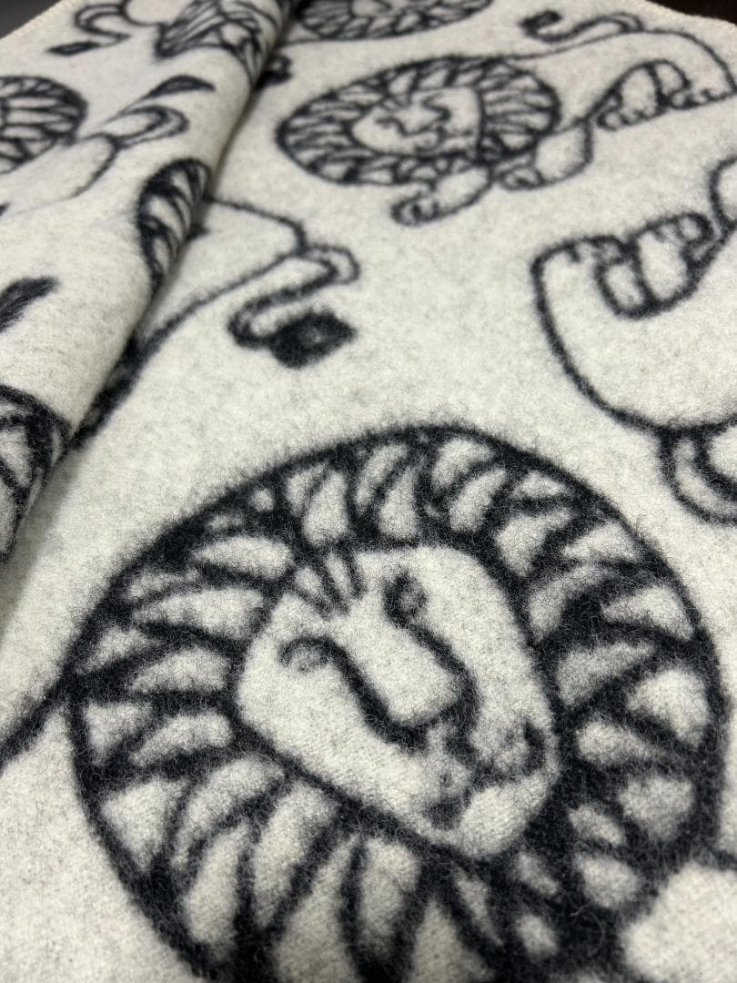 クリッパンxリサ・ラーソン★LEO ブランケット（シングルサイズ）