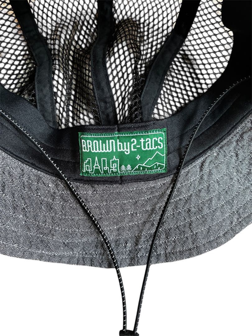 BROWN by 2-tacs メッシュハット