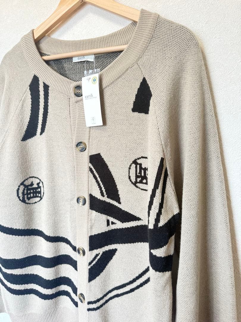 レア！earth music×ゴールデンカムイ 刺青人皮カーディガン 未使用