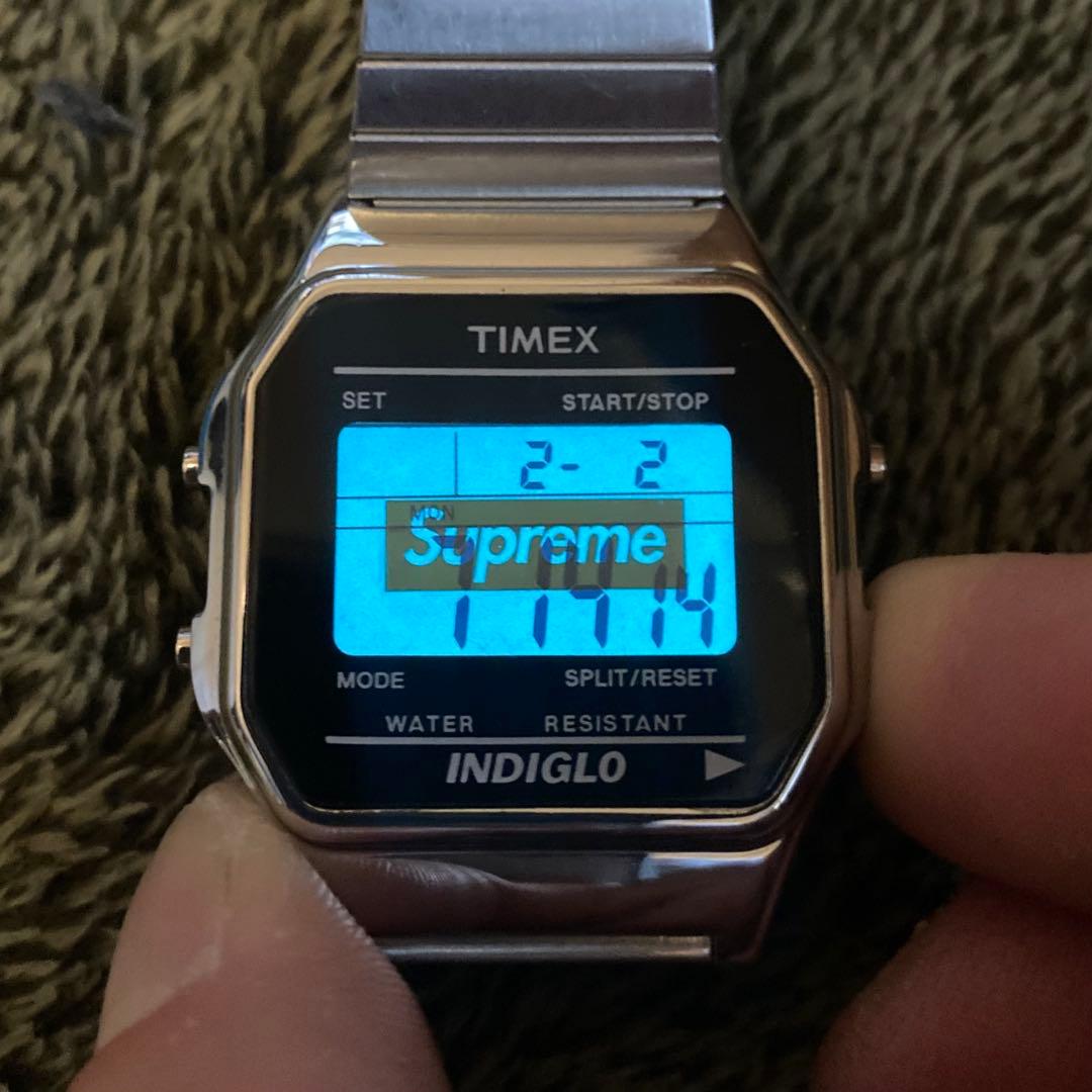 D*D様 TIMEX × SUPREME デジタル腕時計