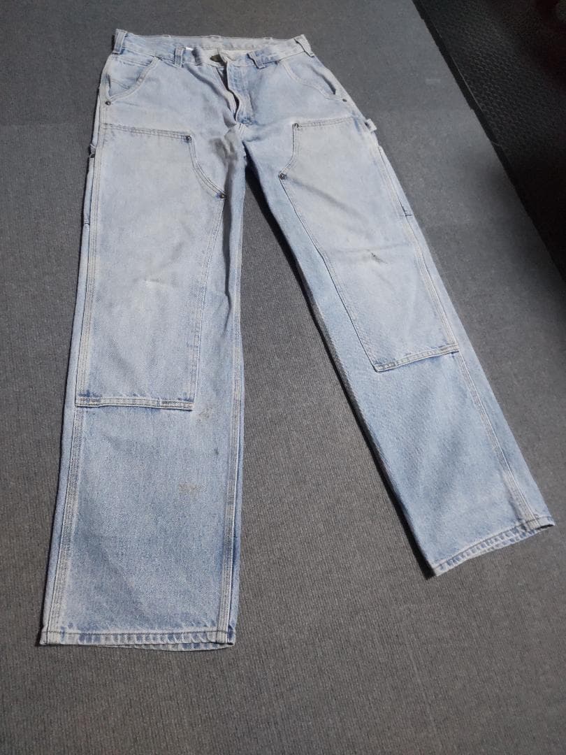 W32×Ⅼ32 Carhartt カーゴパンツ デニム