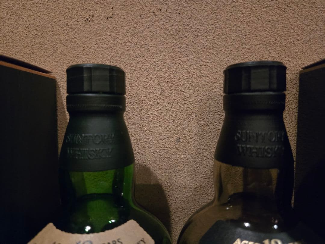 山崎18年&白州18年 空瓶　箱付き