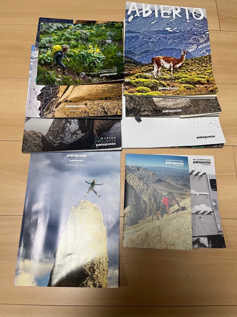 Patagonia パタゴニア　カタログ
