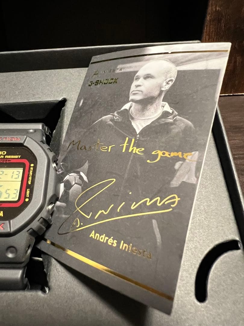 G-SHOCK DW-5600AI-1JR イニエスタ