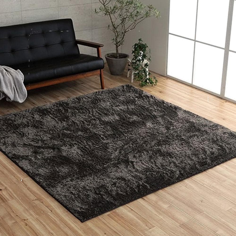 ホットカーペット２畳 電気本体 カバー付き 長毛シ ャギー ルフォン グリーン