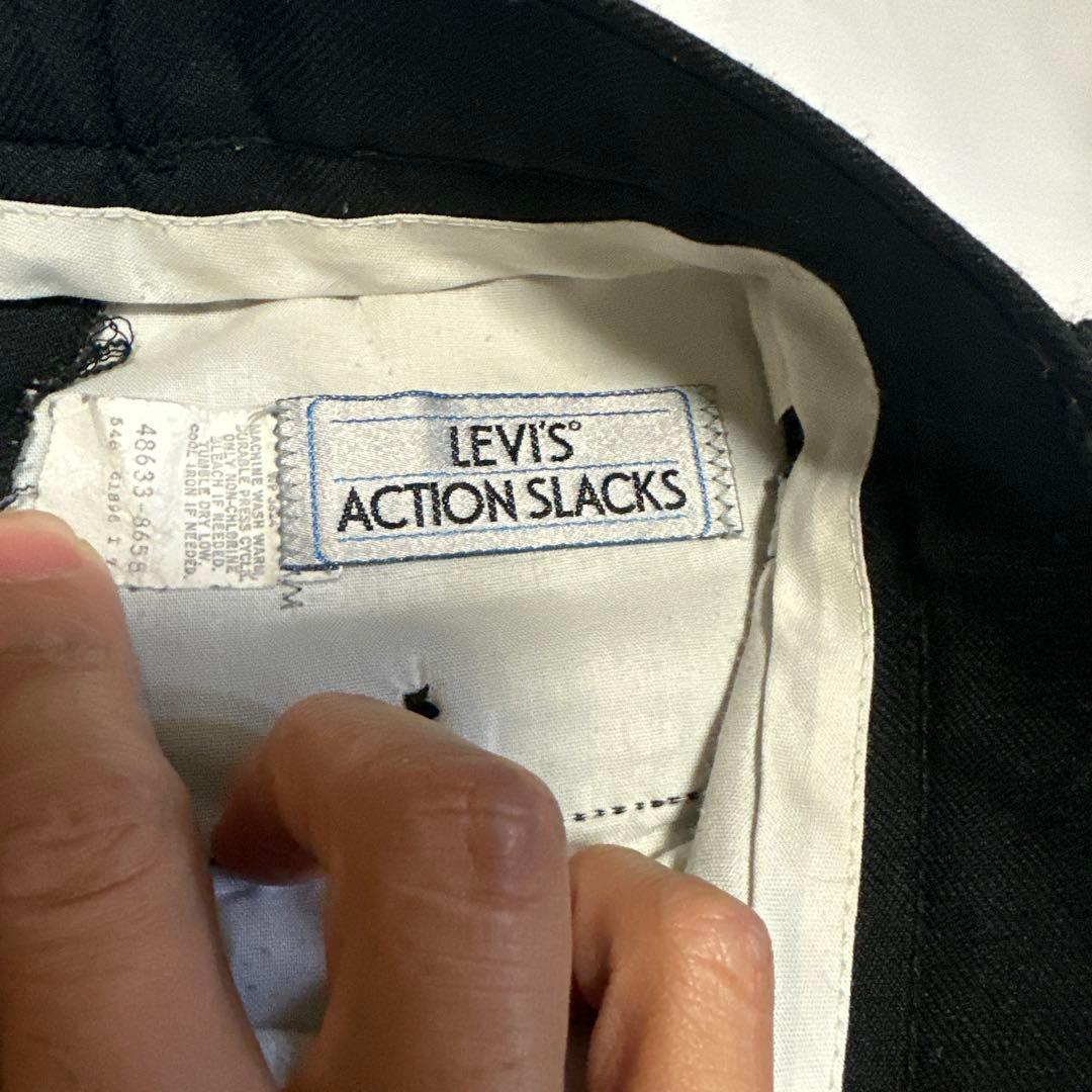 Pbl様希少90'sLEVI'SACTIONSLACKSリーバイスアクション
