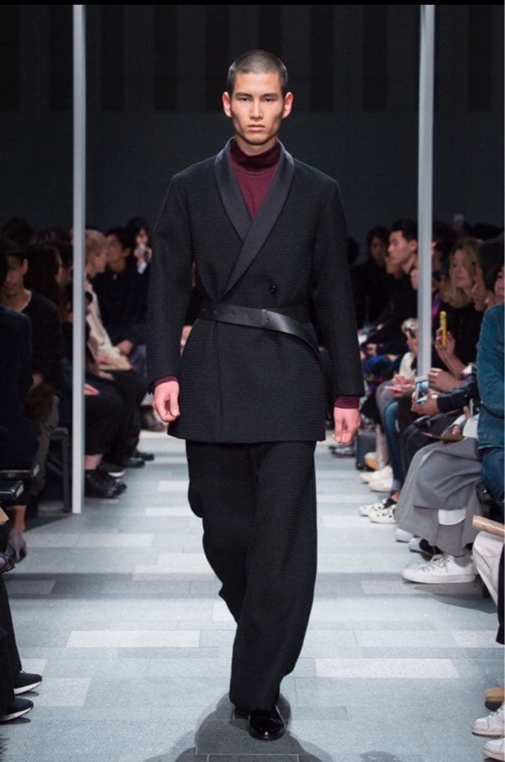 ETHOSENS/エトセンス　ショールカラージャケット　コート