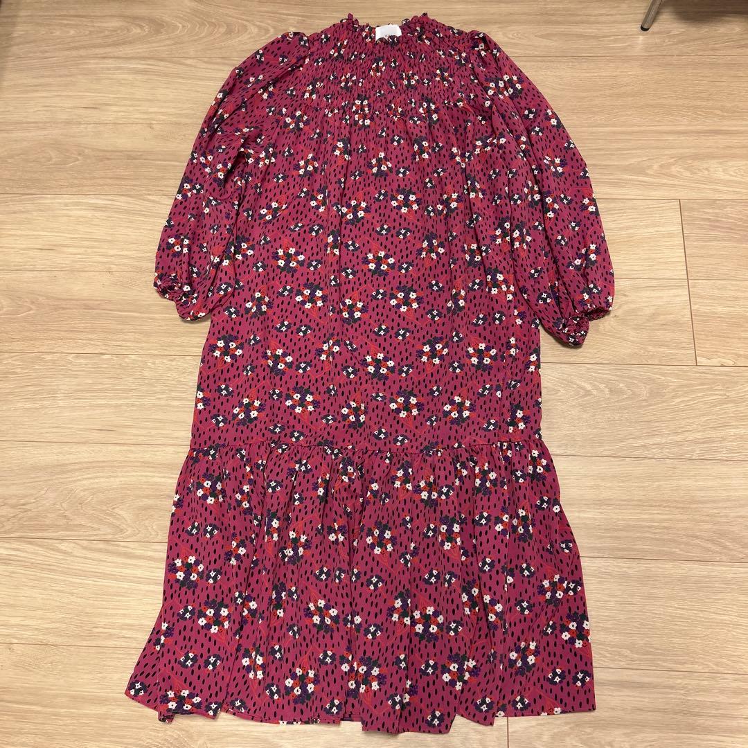 あっきんきんIENA LA BOUCLE フラワープリントイージードレス