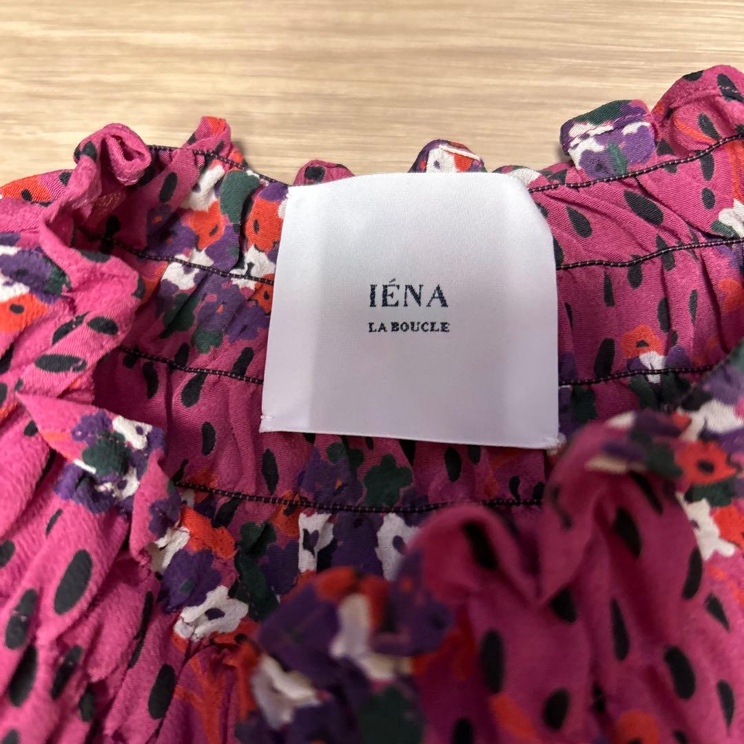 あっきんきんIENA LA BOUCLE フラワープリントイージードレス