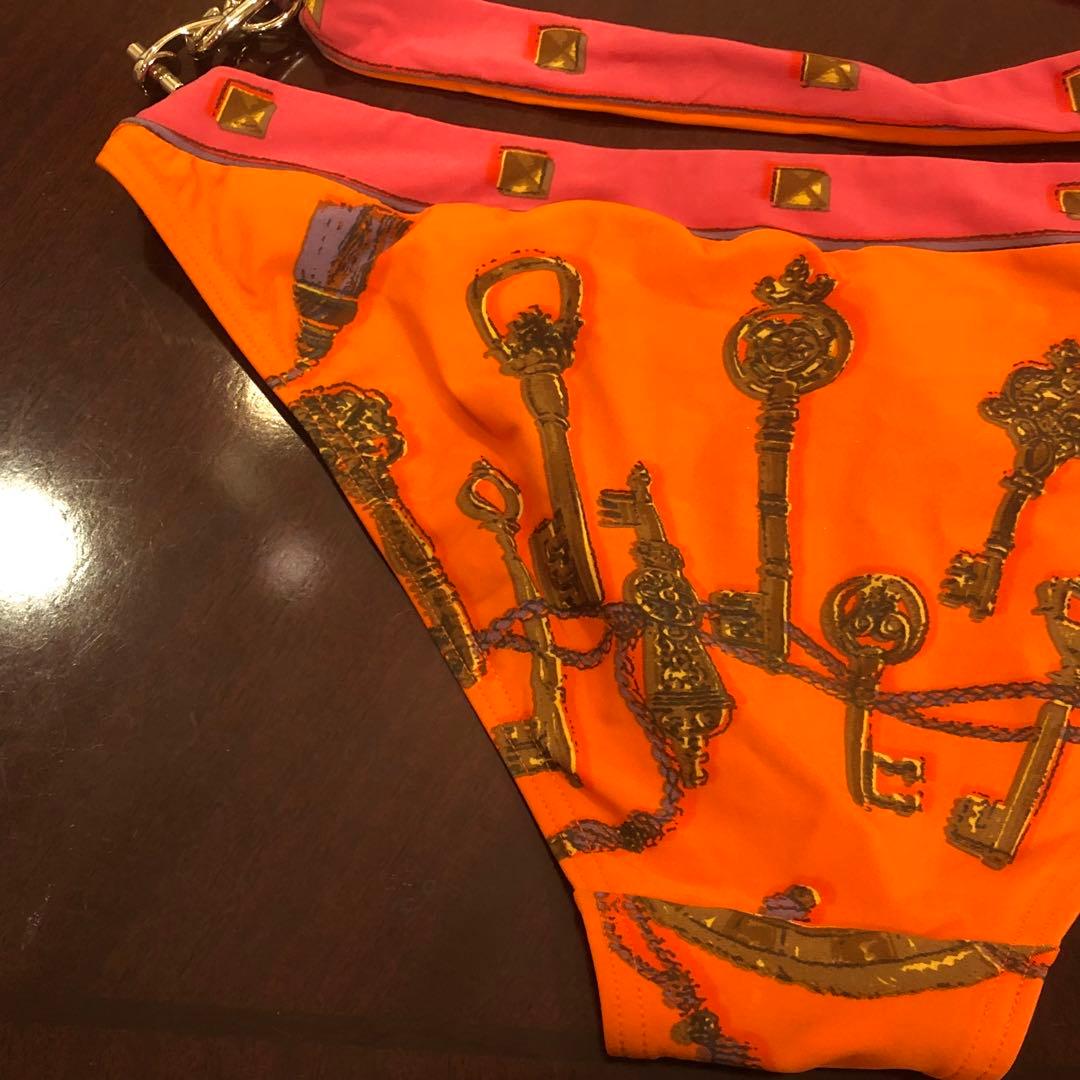 オレンジ・ピンク セパレート水着