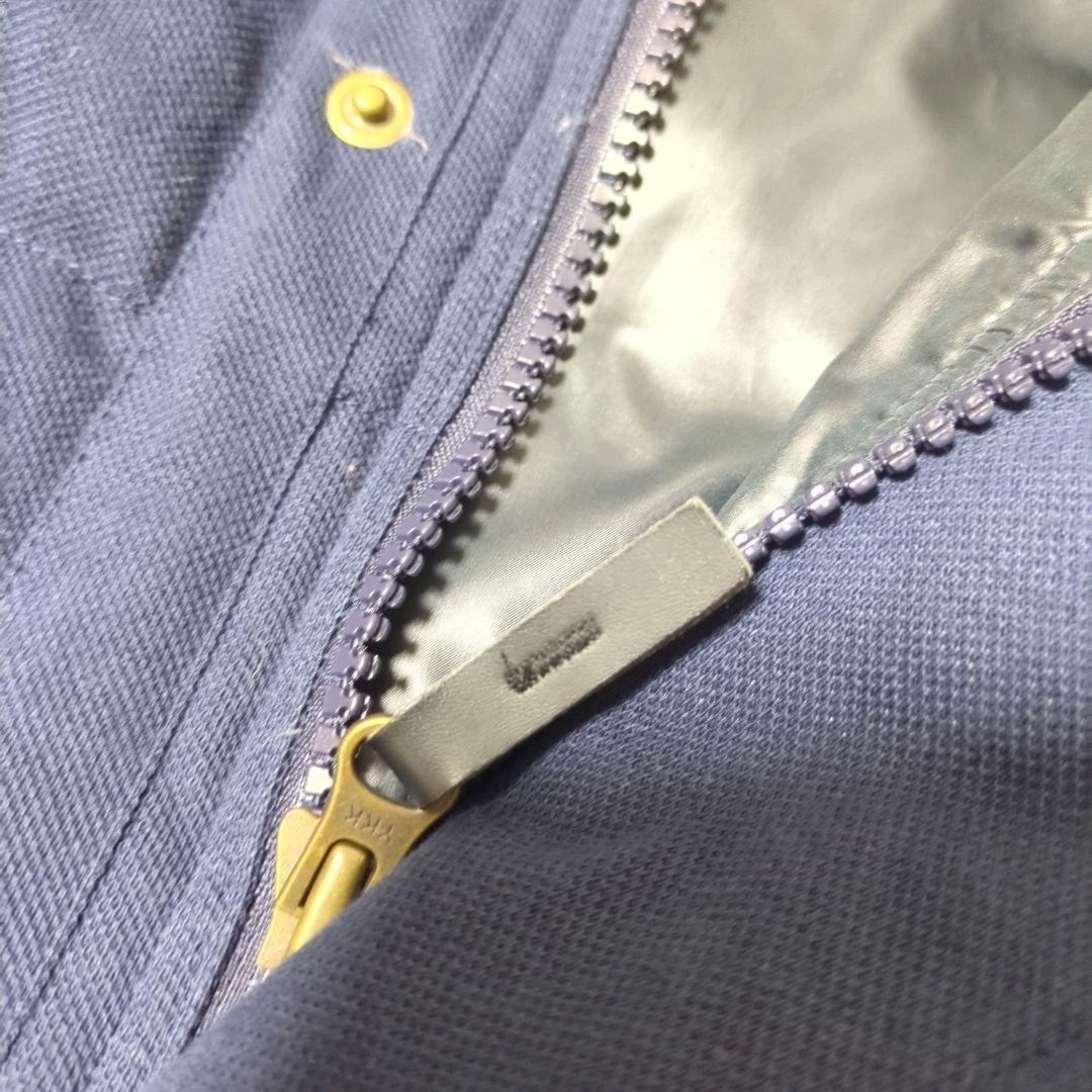 良品 ラコステ コットンピケ ダウンベスト BH310E ネイビー XL