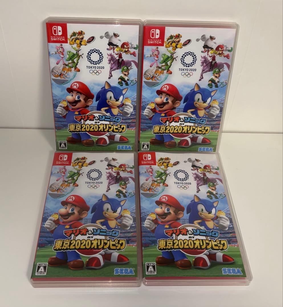 スイッチ マリオ＆ソニック AT 東京2020オリンピック 4本セット