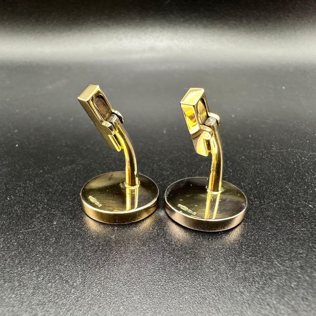 極美品✨　ルイヴィトン　カフス　M64685　ダミエ　シルバー　1337