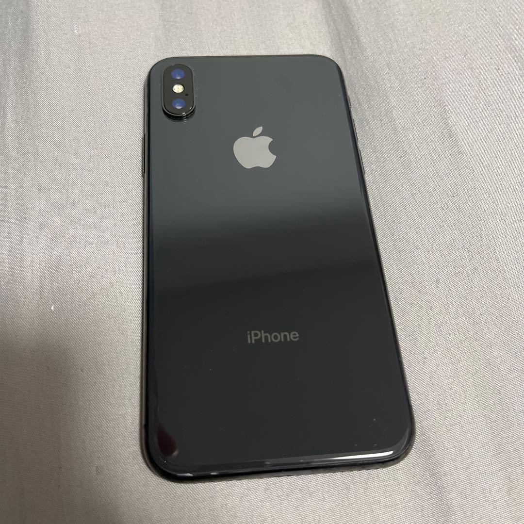 iPhone X スペースグレー 64GB 本体 液晶割れ ジャンク品