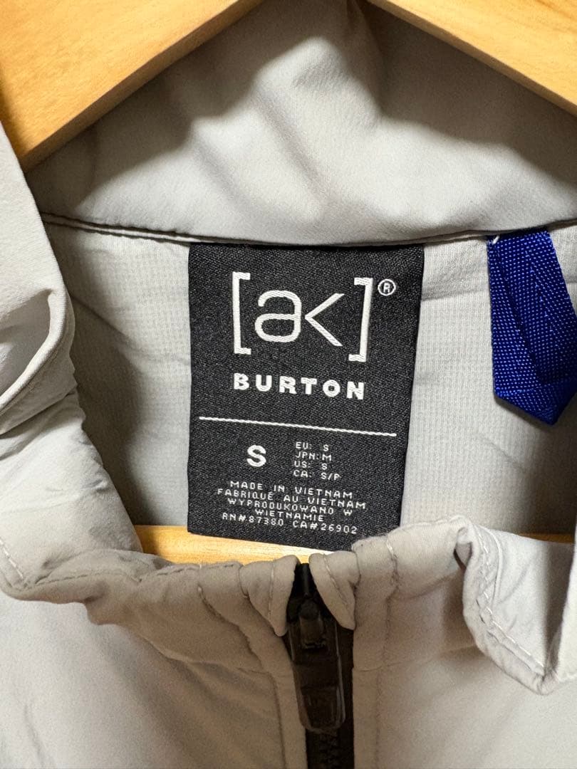 トップス FRAGMENT Burton ak Helium Vest Grey S