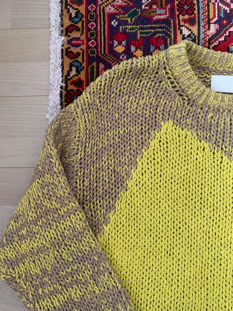 トップス YOKE 24SS INTARSIA CREWNECK SWEATER 2