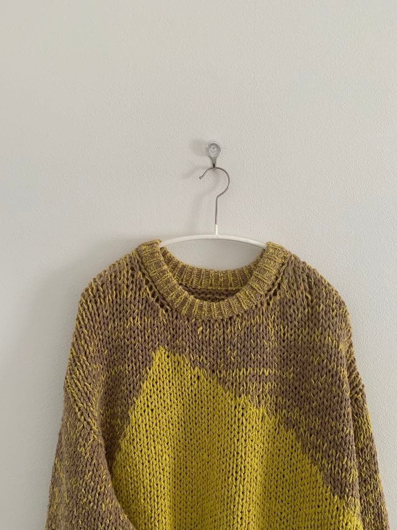 トップス YOKE 24SS INTARSIA CREWNECK SWEATER 2