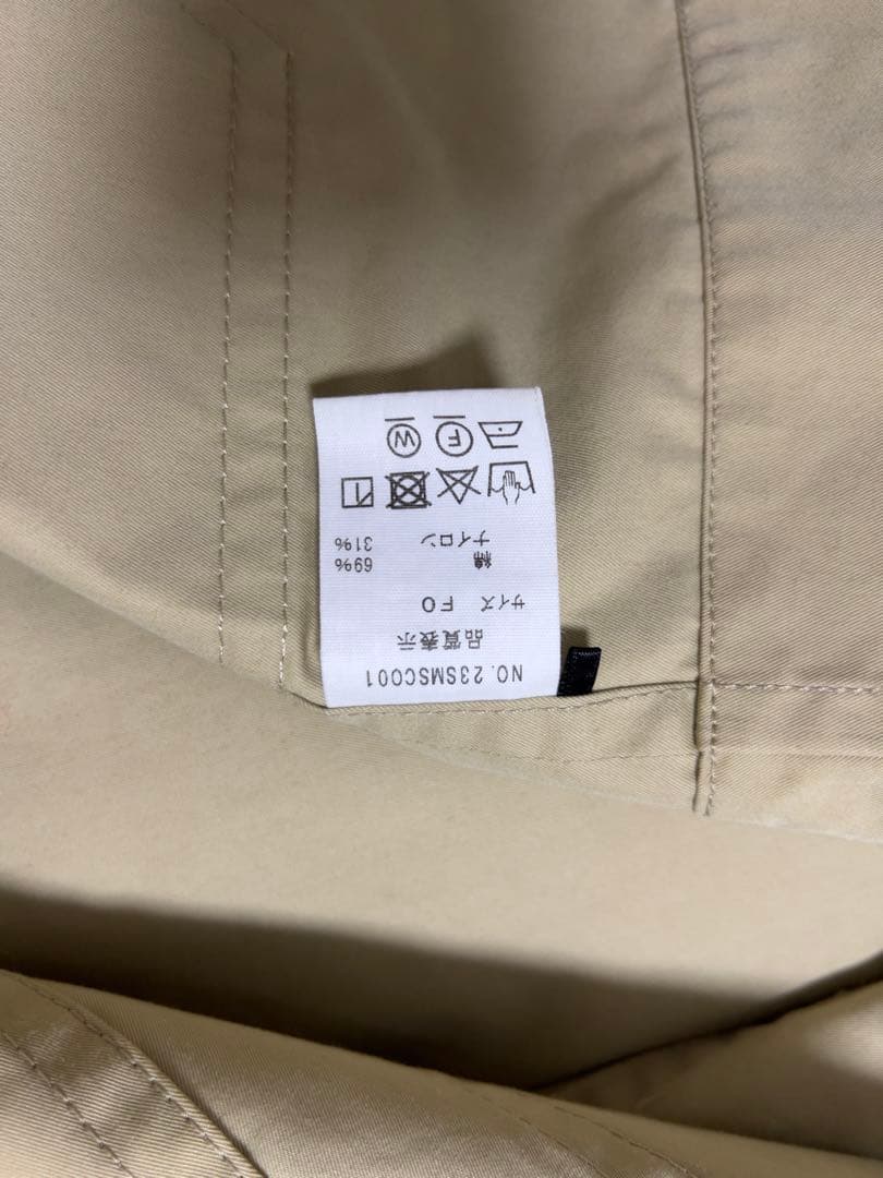 シンゾーン　アウター　トレンチコート