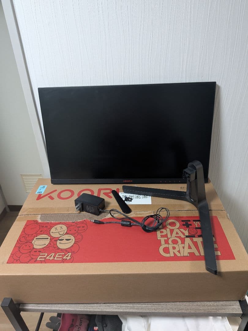 KOORUI 高性能ゲーミングモニター24E4 165hz 1ms 1080p