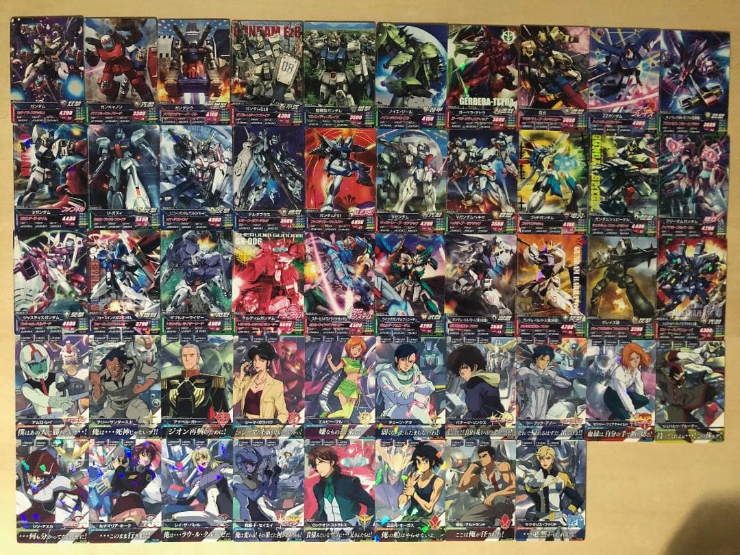 ガンダムトライエイジ　TK1～TK6　288種288枚　レア・コモン　フルコンプ