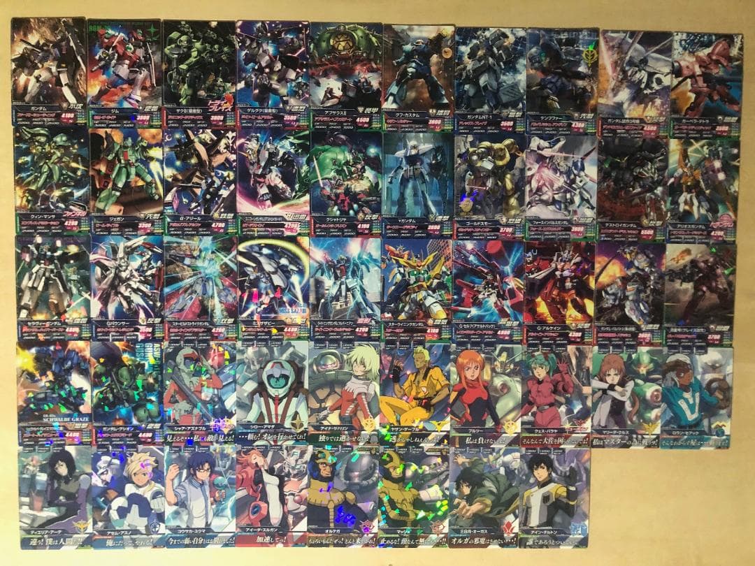 ガンダムトライエイジ　TK1～TK6　288種288枚　レア・コモン　フルコンプ