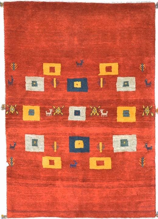 本場ペルシャギャッベ・135cm×198cm リビングサイズ