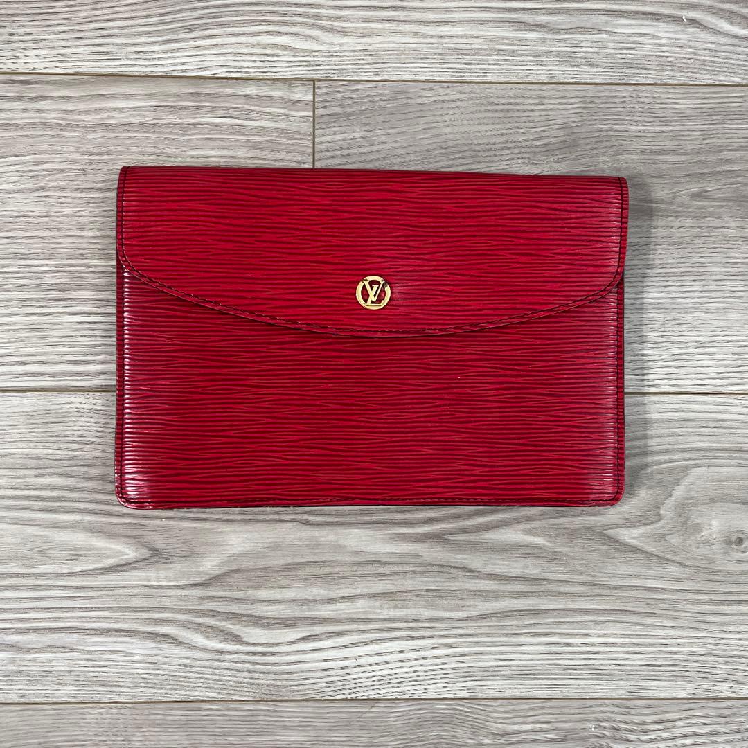 ルイヴィトン　エピレザー クラッチバッグ