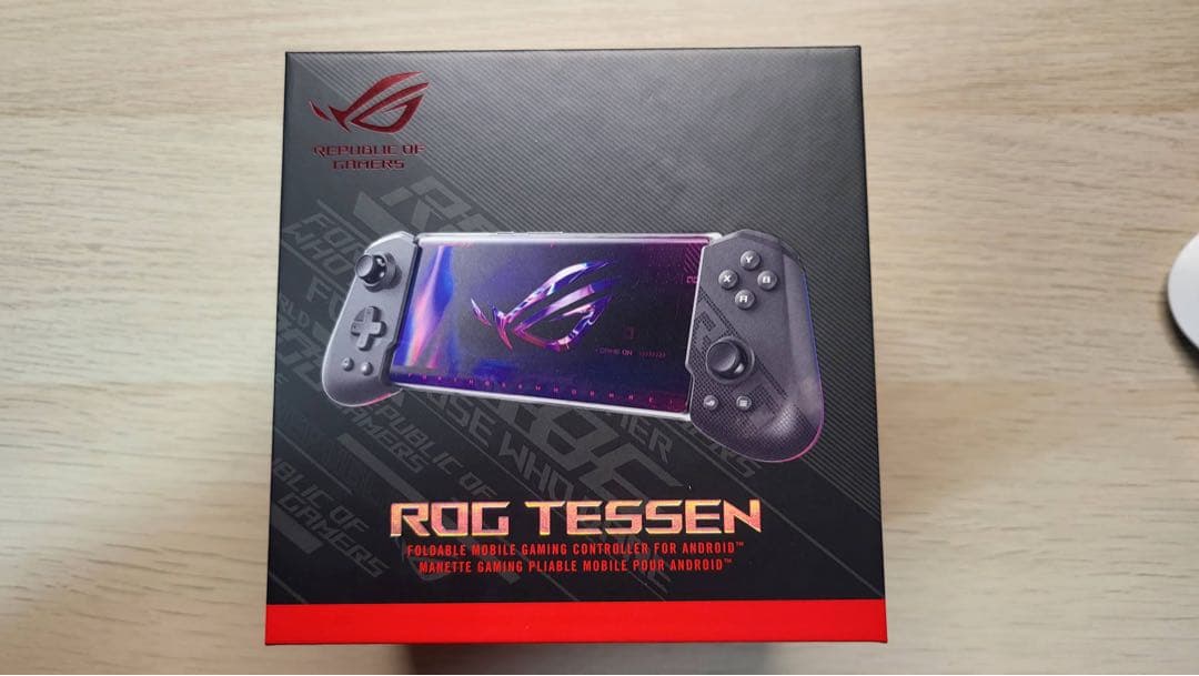ROG TESSENモバイルコントローラー／スマホ用折りたたみ式／美品