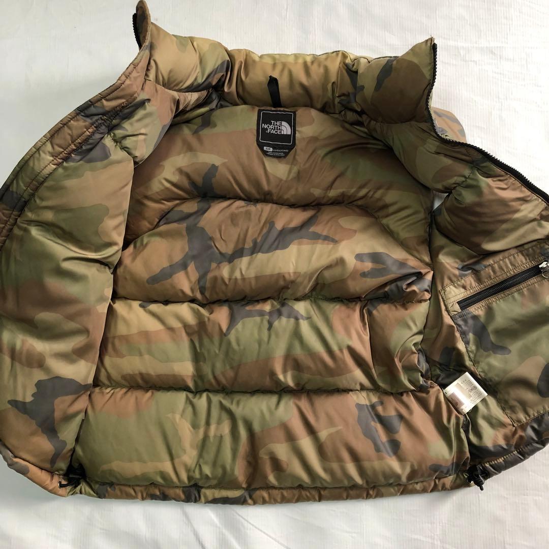 THE NORTH FACE ノースフェイス カモフラ ダウンベスト FP700