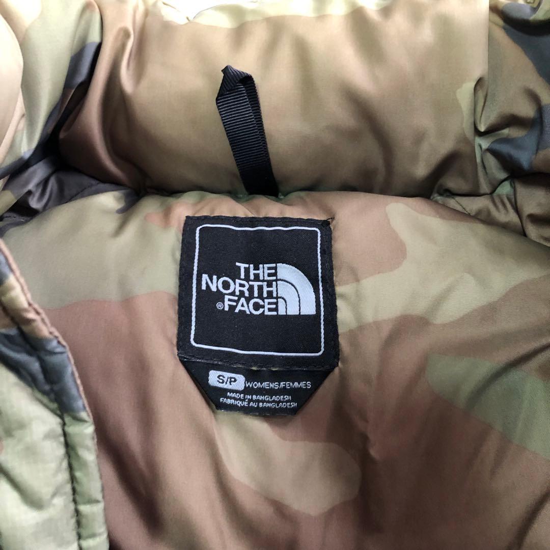 THE NORTH FACE ノースフェイス カモフラ ダウンベスト FP700