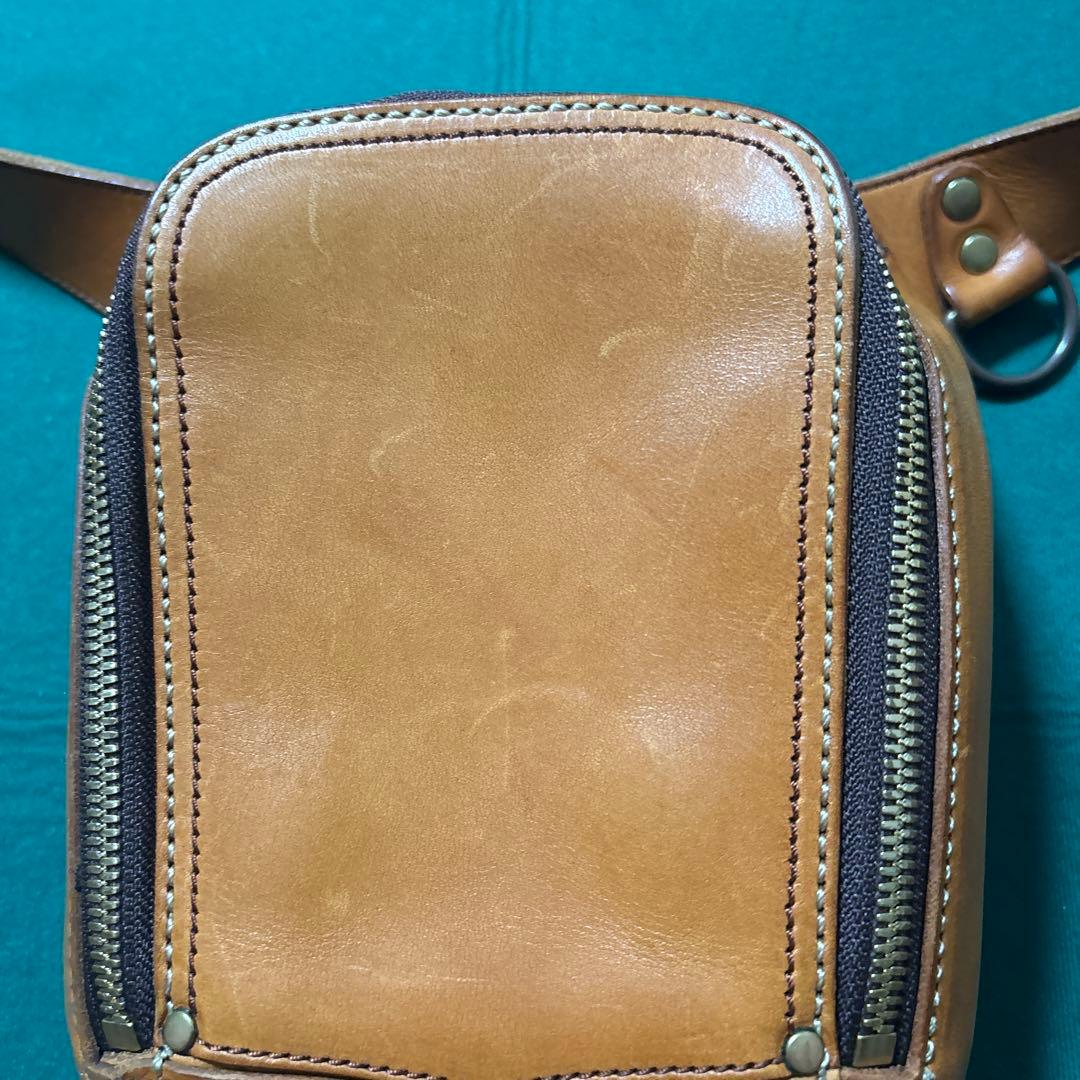 GAHO 我歩 ヒップバッグ ボディバッグ