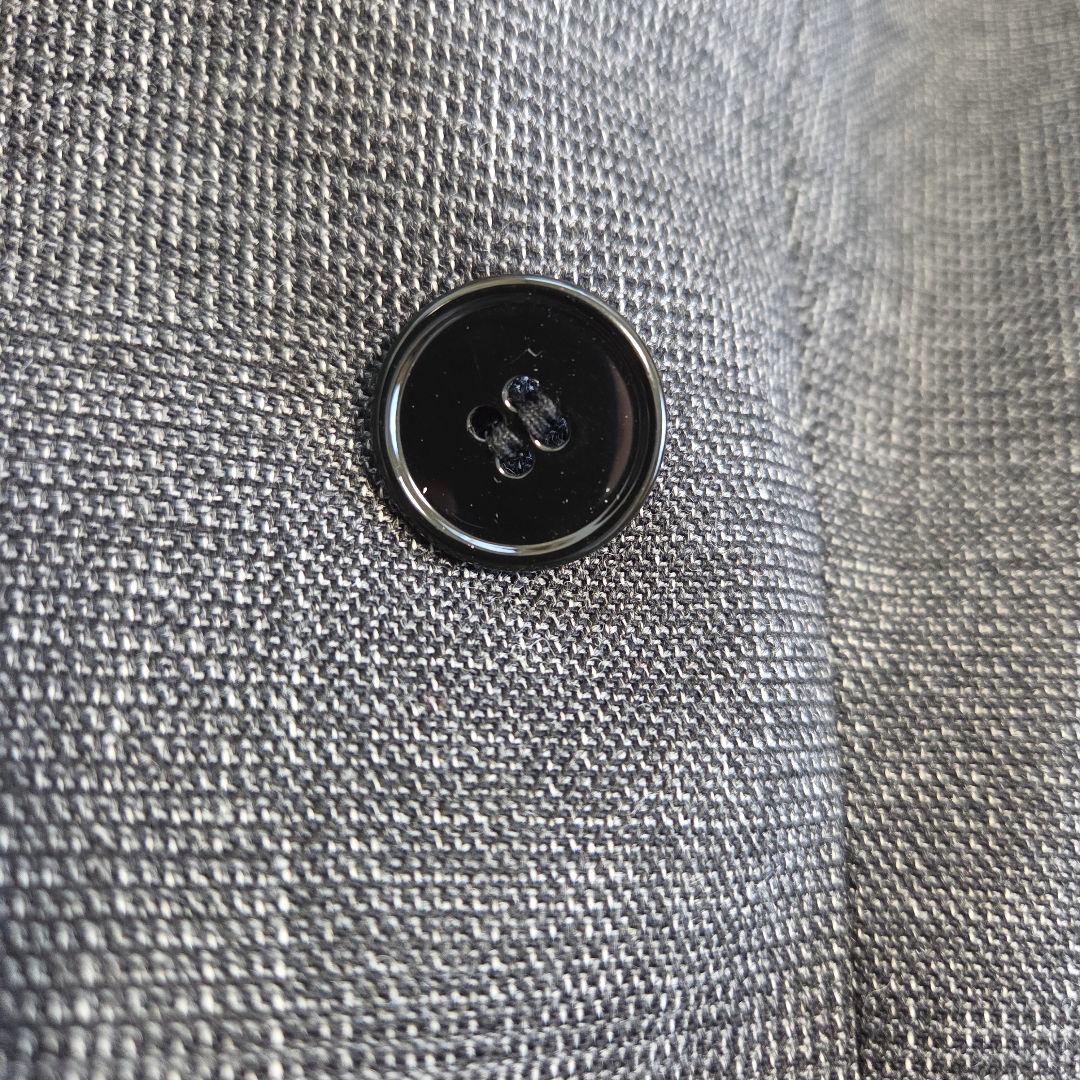 美品　テーラードジャケット　ダブル　ヒョウ柄　グレー　ドルガバ