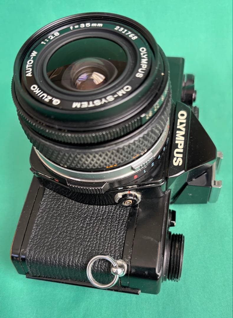 ★ OLYMPUS OM-2N BLACK + 広角レンズ 35mm