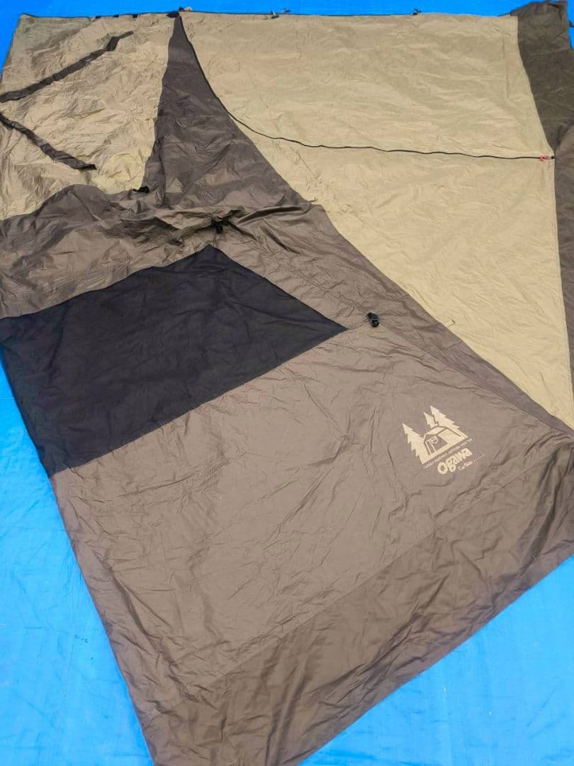 美品　オガワ　カーサイドシェルター　タープ