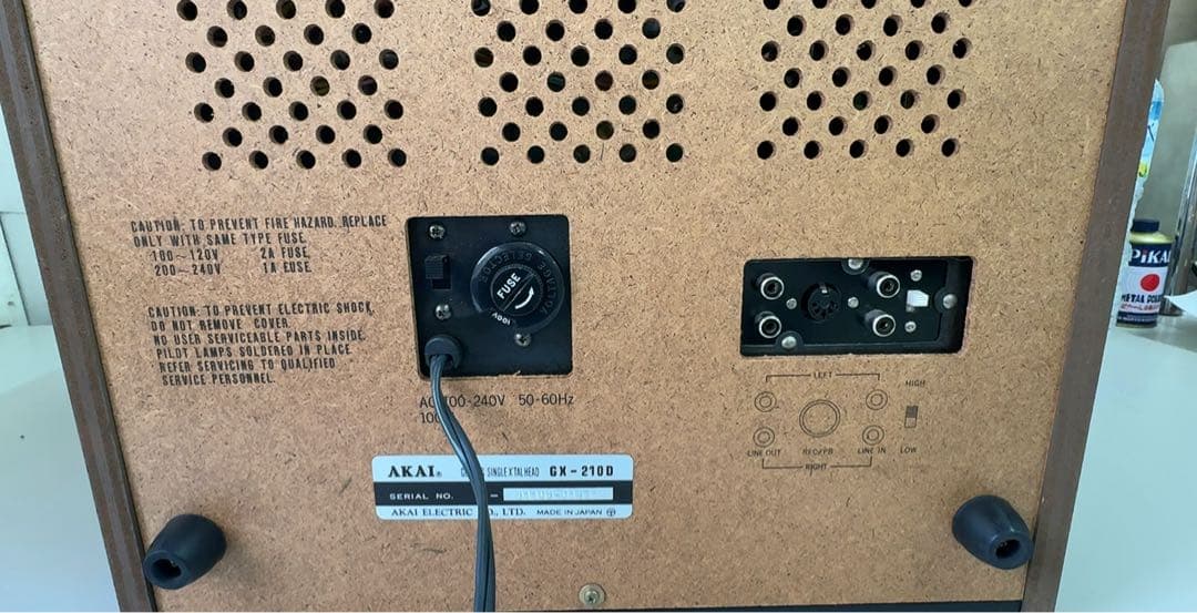 AKAI GX-210D オートリバースデッキ